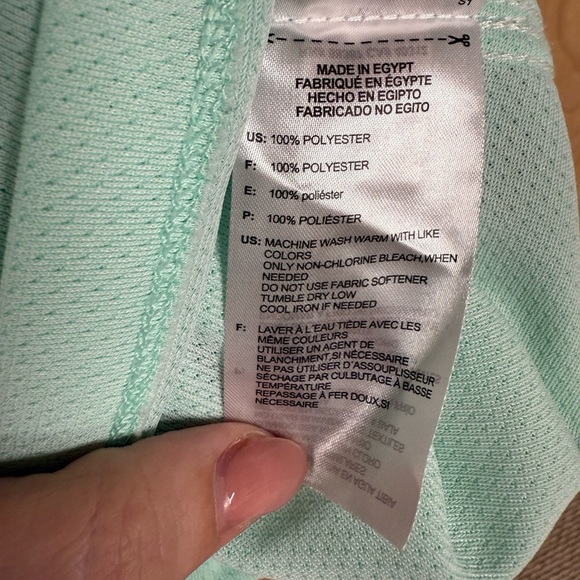 ADIDAS Women's Equipment Sleeveless Golf Polo Shirt Clear Mint SIZE: Small - Picture 5 of 7